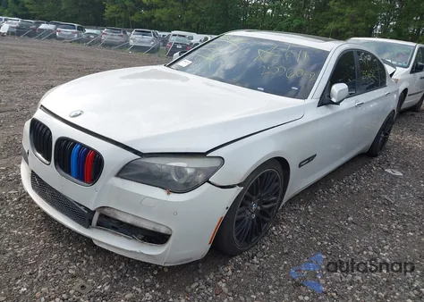 2011 BMW 750Li xDrive from USA, damaged, VIN WBAKC8C54BC432577